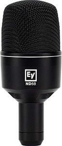 Electro-Voice ND68 Dynamic Supercardioid Bass Drum Microphone ,Black