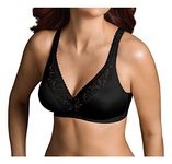 Warners Women's Boxed Molded Simplex Bra, Black, 42D