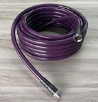 Water Right 600 Series Polyurethane Drinking Water Safe Garden Hose, 100-Foot by 5/8-Inch, Brass Fittings, Eggplant