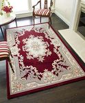 Sara Carpets Persian Carpet (Merlot 07, Wool and Wool Blend, 12 x 18 Feet)