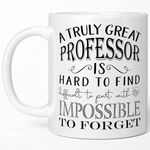 Truly Great Professor Mug - Tenured Professor Gifts for Men or Women - Retirement or Appreciation Gift Idea (11oz, white)