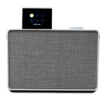 Pure Evoke Play portable Music System for indoors and outdoors (DAB+/FM radio, Internet radio, podcasts, Spotify Connect, Bluetooth, foldable colour display) Cotton White