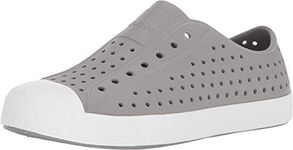 Native Kids Jefferson Child Water Proof Shoes, Pigeon Grey/Shell White, 13 Medium US Little Kid