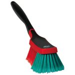 Vikan 525252 Vehicle Brush, Wheel Brush, Soft/Split, Black, 290 mm Length, 70 mm Width, 100 mm Height, Packaging may vary