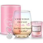 Leaving Gifts for Colleagues Iridescent Wine Glasses Retirement Gifts for Women Thank You Goodby Gifts for Colleagues Friend Birthday Teacher Christmas Presents for Colleagues Women Pink Ladies Gifts