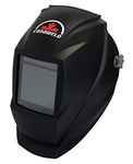 CANAWELD Auto Darkening 1/1/1/2 True Color Lens 3.94 x 3.5 Large Viewing Area Welding Helmet Mask Solar Powered 4 Sensors Hood for Stick MIG TIG Welding Grinding CSA Approved (C8 Series-Black)