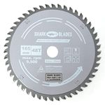 Shark Blades 165mm x 20mm x 1.8mm 48 Tooth TCT Circular Track Plunge Saw Blade Pro for Festool Bosch Makita DeWalt