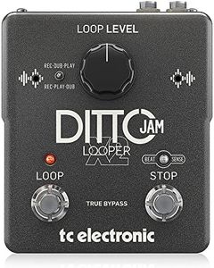TC Electronic Guitar Looper Effects Pedal, Black (Ditto JAM X2