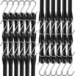 Bungee Cords with Hooks 21" 50 Pack