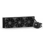 PCCOOLER CPS DE360 360mm AIO Liquid Cooler, ARGB Liquid CPU Water Cooler,310W TDP, Dual Pumps, 120mm Triple Liquid Boost Fans with FDB, Computer Water Cooler for AMD/AM4/AM5,Intel LGA Black