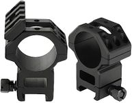 ohhunt Scope Rings 1 inch 30mm Picatinny Mount fits 25.4mm 30mm Diameter Optics (High)