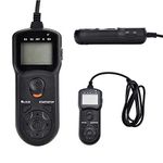 JJC Wired Intervalometer Timer Shutter Release Remote for Canon EOS R3 R5 7D Mark II 6D Mark II 5D Mark IV III II 1Dx Mark III II 1Ds Mark III Cameras & More Replaces Canon RS-80N3/TC-80N3