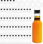 Qiuttnqn Mini Liquor Bottles,50 Pac