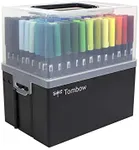 108-Piece Dual Brush Pen Set by Tom