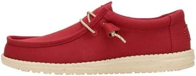HEYDUDE Men's Wally Canvas Chili Si