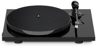 Pro-Ject E1 BT AT3600L Record Player Preamped Bluetooth Transmitter - Black