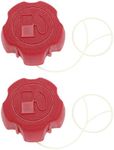 ECSiNG 2PCS Lawn Mower Fuel Tank Caps Compatible with Fuxtec FX-RM 1630 1855 1860 2055 2060 2060PRO Outdoor Power Tools Replacement Parts