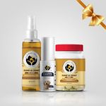 Fur Ball Story Joint Care Therapy Combo Pack | Pack of Jump-O-Joint Oil Spray 100ml & Joint Pain Relief Tablet (60 Tablets) & CanniVin Oral Nutritional Spray 20 ml