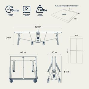 Cornilleau 400X Outdoor Table Tennis – Weatherproof, Foldable