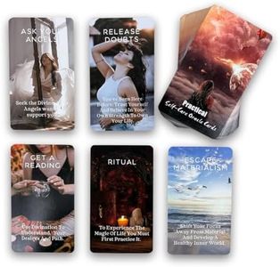 sishui Health Wellness Oracle Cards, Practical Self-Care Oracle Cards, Tarot Cards for Beginners, Help You Understand The Things You Need to Change About Yourself