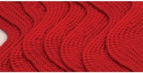 Wrights 117-402-065 Polyester Rick Rack Trim, Red, Jumbo, 2.5-Yard