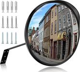 24" Convex Security Mirror, Adjusta