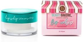 Beauty Bakerie Travel Makeup Remover Wipes for Face Waterproof Make Up, Liquid Lipstick Remover Makeup Pads for Sensitive Skin, 50 Count