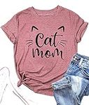 Cat Shirts for Women Cat Mom T-Shir
