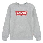 Levi's Kids -Batwing Crewneck Sweatshirt Boys, Grey, 14 Years