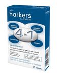 Harkers - 4 in 1 Pigeon Coccidiosis, Canker, Wormer & Mite Tablets x Size: 25 Pack