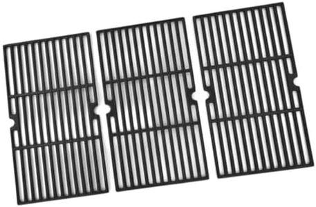 Replacement 3 Pack Cooking Grate 18-3/4" X 10-1/2" for Brinkmann 810-4580-S, Grand Hall Y0101XC, Outdoor Gourmet BQ06042-1 Gas Grill Models Cast Iron, Grids