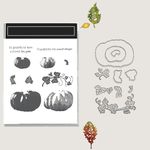 Stampin' Up 2025-2026 Premium Stamps and Dies Bundle - DIY Christmas Halloween,Thanksgiving Greeting Card Making Kit with Cutting Dies (263)