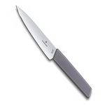 Victorinox Swiss Modern, Paring Knife, Extra Sharp Blade, Straight Edge, 15 cm, Plastic Handle, Stainless Steel, Lavender-Purple