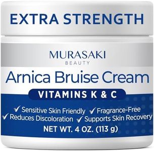 Arnica Bruise Cream Extra Strength: Fast Healing for Bruising and Swelling on Thin & Sensitive Skin - Enriched with Arnica Montana & Vitamins K, C & E - Daily Care for Teens, Adults & Seniors 4oz