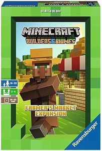 Ravensburger - Minecraft Farmer's Market, Espansione, Gioco da Tavolo per Tutta la Famiglia, 2-4 Giocatori, Idea Regalo per Adulti e Ragazzi 10+ Anni, Edizione in Italiano