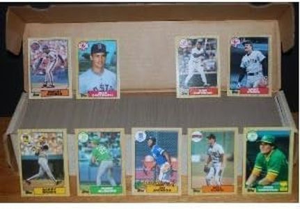 Topps 1987 Baseball Card Set, Contains One Complete Set