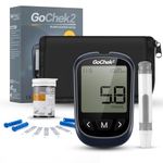 Blood Glucose Monitor Meter Diabetes Test Kit [2023 Upgrade] with Hypo and Ketone Warning, Meal Marker, 500 Memories, Blood Sugar Tester with 10 Test Strips and 10 Lancets - in mmol/L