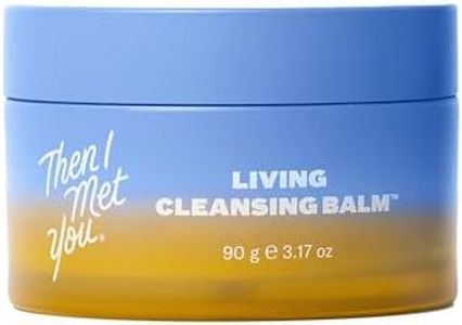 Then I Met You Living Cleansing Balm, Oil Cleanser for Face & Makeup Remover with Grape Seed, Olive & Seaberry Oil, Vegan Korean Skincare for All-Skin Types (3.17 Oz)