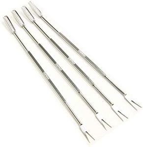 Norpro 801 Stainless Steel Seafood Forks/Picks, Silver, Set of 4