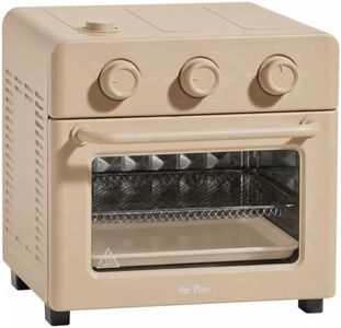 Our Place Wonder Oven | 6-in-1 Stainless Steel Air Fryer Toaster Oven Combo with Basket, Rack, Pan & Tray | Compact 13 QT Countertop Capacity - Toast, Roast, Bake, Reheat, Broil & Steam | Steam