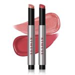 KIMUSE Juicy & Glowy Lip Balm Duo, Vegan Lip Gloss, Moisturizing Solid Lipstick, Lip Plumper for Long-wearing, Cruelty-Free