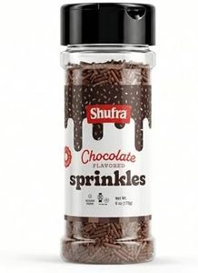 DOUzzle Kosher, Chocolate Falvored Sprinkles (6 OZ, 1 Pack)