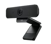 Logitech C925-E Business Webcam, HD 1080p/30fps Video Calling, Light Correction, Autofocus, Clear Audio, Privacy Shade, Works with Skype Business, WebEx, Lync, Cisco, PC/Mac/Laptop/Macbook - Black