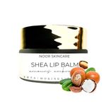 Noor Skincare Shea Lip Balm for Women - 100% Organic Care with Natural SPF, Balms for Dry & Chapped Lips, Lip Gloss for Girls, Butter Mask and Cream, Lip Plumper for that Plumping Gloss