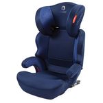 Diono Everett NXT High Back Booster Car Seat, Lightweight Slim Fit Design, 8 Years 1 Booster Seat, Blue