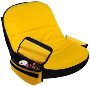 Riding Lawn Mower Seat Cover for John Deere Seat,Tractor Seat Cover with Pouch,Mower Seat Cushion Compatible with Cub Cadet,Craftsman,Kubota Tractor Seat Cover(Medium)