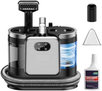 Portable Carpet and Upholstery Spot Cleaner Machine, Instant Heating Carpet Cleaner Machine With 5 Cleaning Modes, 13Kpa Powerful Scution Stain Remover Deep Cleaner for Pets, Area Rugs, Sofa, Seat