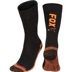 Fox Black/Orange Thermolite long sock 10-13 (Eu 44-47)