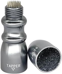 MoyanSuper 3-in-1 Pool Cue Tip Shaper Billiard Cue Stick Accessories Repair Tool, Enhance Your Game with Shaper, Scuffer, and Aerator, Great Choice for Husbands and Friends,Grey