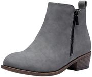 Vepose Women's Ankle Boots Low Heel